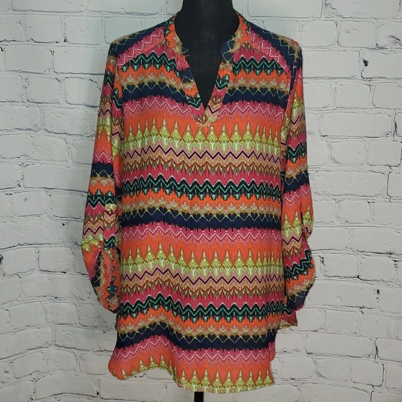 Colorful Blouse - Picture 1 of 8